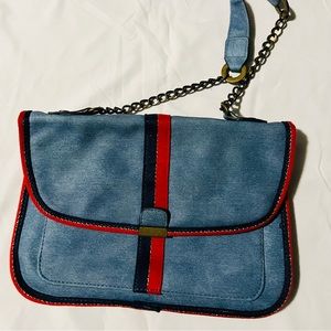 Denim crossbody